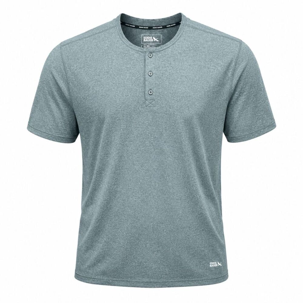 Eddie-bauer Men's Grey T-shirt